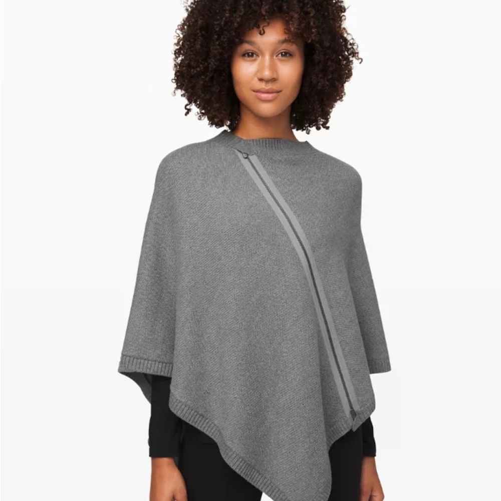 lululemon athletica Gray Poncho